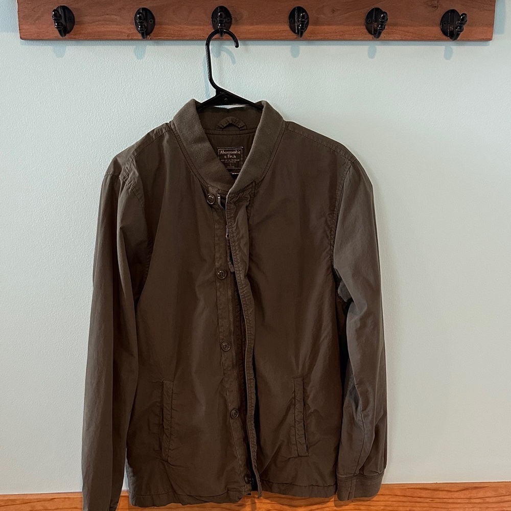 Abercrombie & Fitch Olive Jacket